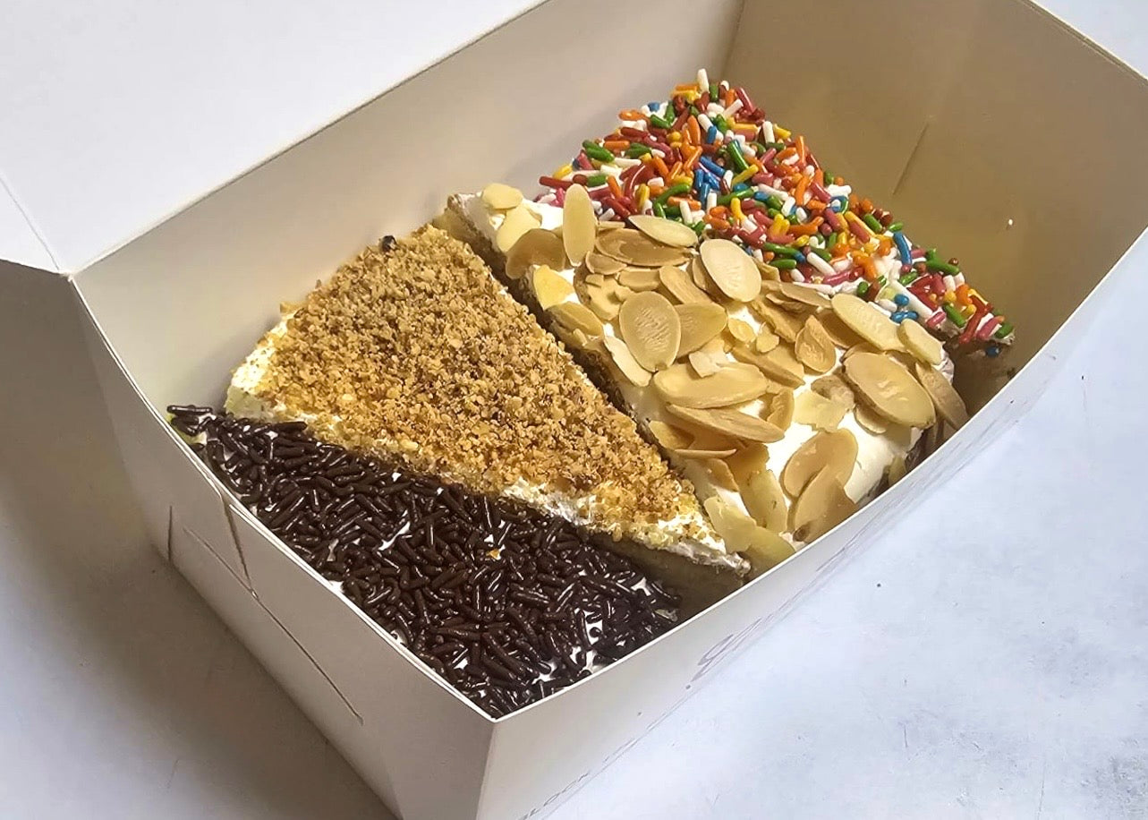 Assorted Buttercream Sponge Cakes