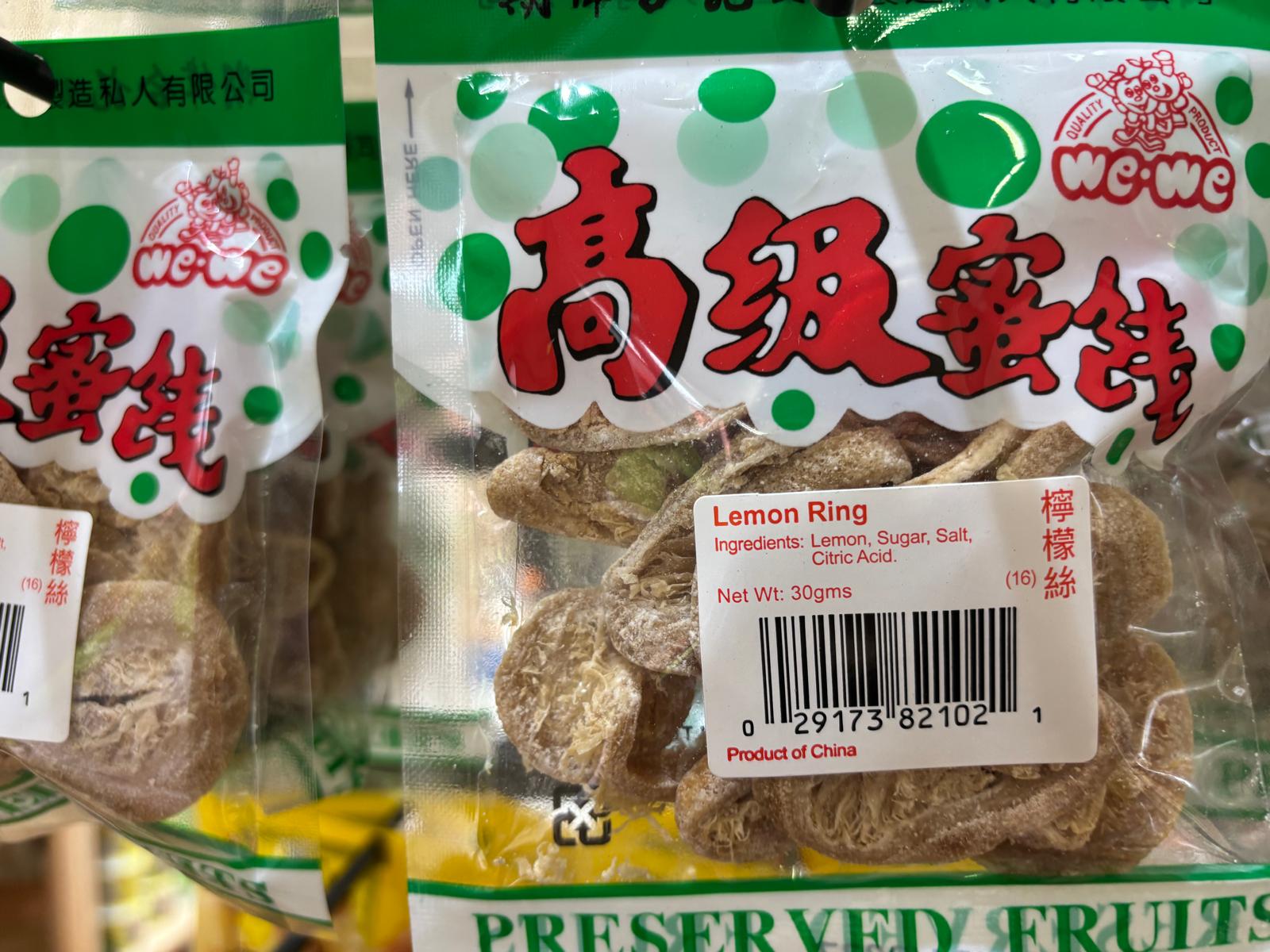 Preserved/Dried Fruits